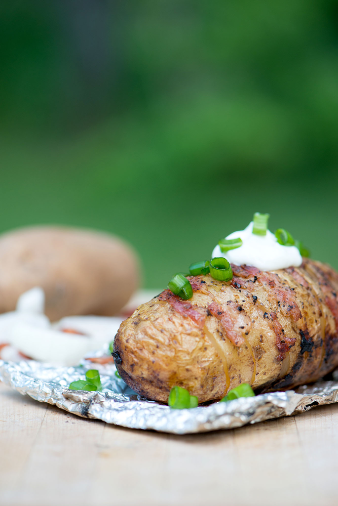 ホイル焼きハッセルバックポテト